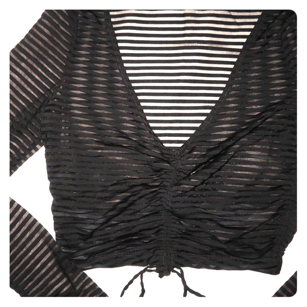 Transparent Urban Crop Top